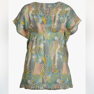 Salt Life Kids Parrot Print Coverup -‎ Multicolor